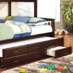 University Twin XL Trundle w 3 Drawers