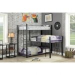 Aubrey Twin Triple Decker Bed