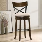 Clarence 29" Swivel Barstool (2Box)