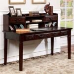 Tami Writing Desk w Hutch