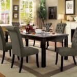 Sania 7 Pc Dining Table Set
