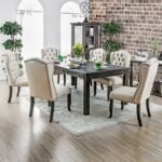 Sania 7 Pc Dining Table Set