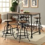 Silvia Counter Ht. Chair (2Box) - Image 2