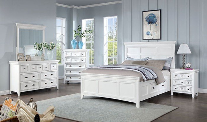 cm7413wh-1-z.jpg Castile 5 Pc Queen Bedroom Set - Image 1