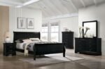 Louis Philippe 4 Pc Queen Bedroom Set