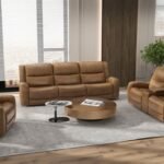 Leolinus Manual Recliner Sofa