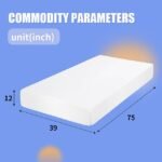 Artemisia 12" Memory Foam Mattress - Image 4
