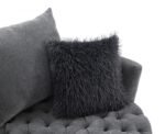 Sofi Button Tufted Swivel Chair - Image 5