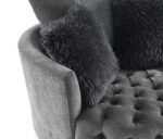 Sofi Button Tufted Swivel Chair - Image 8