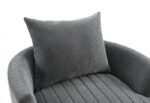 Hoople Channel Tufted Swivel Chair - Image 6