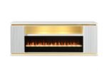 Medea 71" TV Stand w Electric Fire Place - Image 8