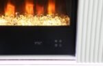 Medea 71" TV Stand w Electric Fire Place - Image 2