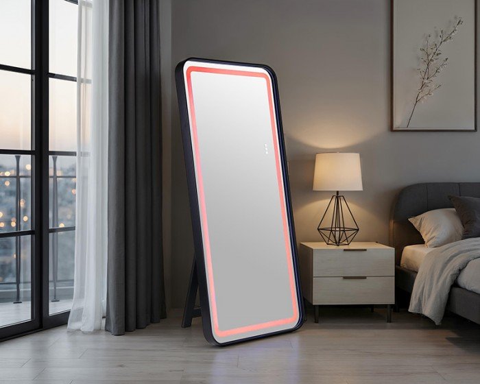 fm-ac8026bk-m-1-z.jpg Katlyn Floor Mirror - Image 1