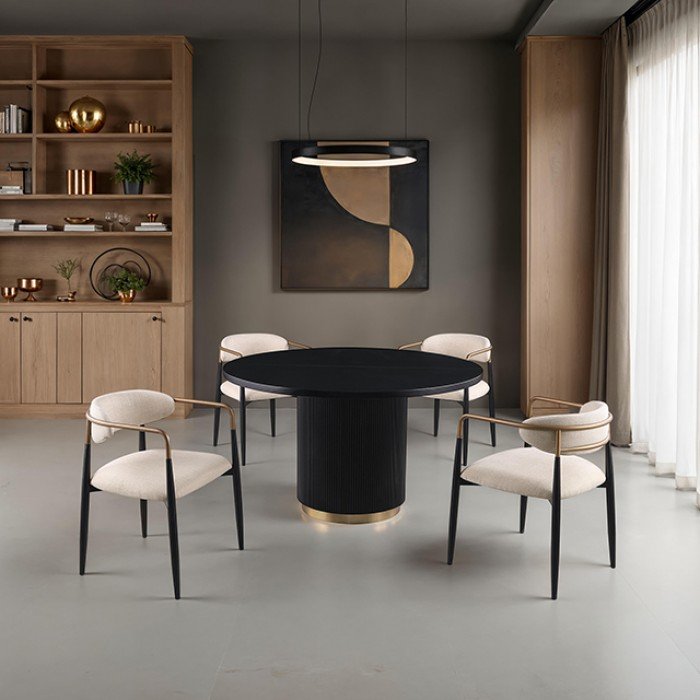 fm-gm700bk-t-5pc03nt-ac-1-z.jpg Frascone 5 Pc. Dining Table Set - Image 1