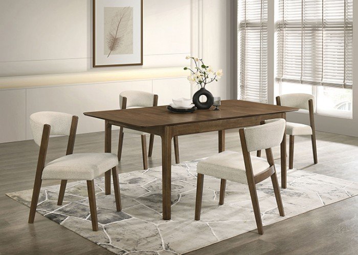 fm32011wn-t-5pc-1-z.jpg Raissa 5 Pc. Dining Table Set - Image 1