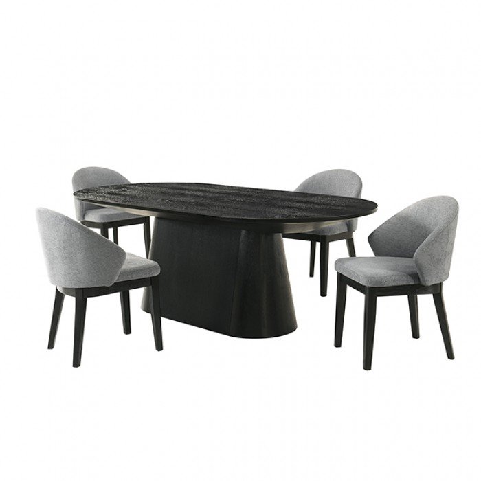 fm3222bk-ot-5pc-wb-1.jpg Tottenham 5 Pc. Dining Table Set - Image 1