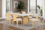Caerwys 7 Pc Dining Table Set