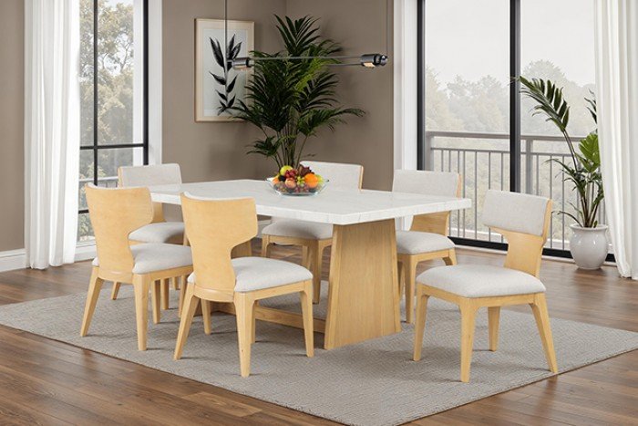 fm34004nt-t-7pc-1-z.jpg Caerwys Dining Table - Image 1