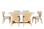 Caerwys 7 Pc Dining Table Set - Image 3