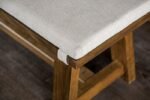 Losone Bench w Cushion - Image 4