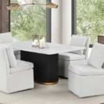 Morges Rect Dining Marble Table