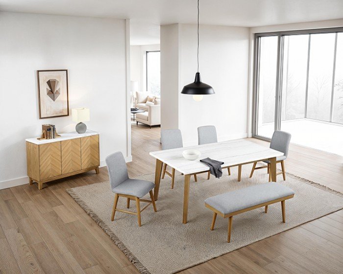 fm37009nt-t-5pc-1-z.jpg Mandier Rectangular Table - Image 1