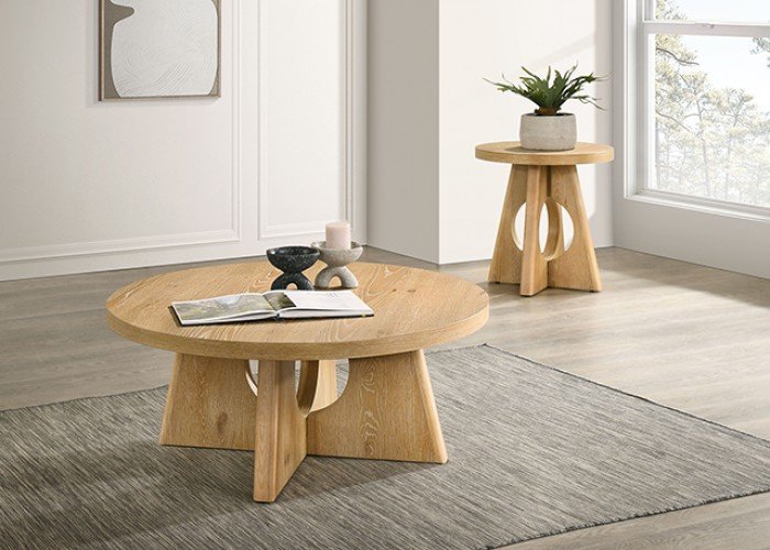 fm4223ak-1.jpg Olgod Round Coffee Table - Image 1