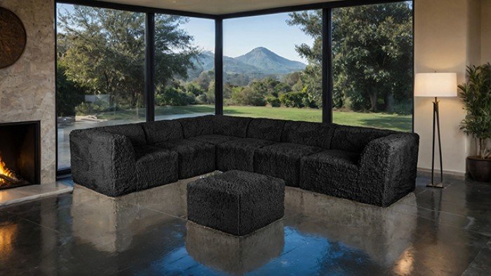 fm62102bk-sect-l_ot-01-z.jpg Nappi Large L-Sectional w Ottoman (Compressed Foam) - Image 1