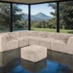 Nappi Large L-Sectional w Ottoman (Compressed Foam)