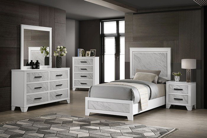 fm72018wh-t-1-z.jpg Darlene 4 Pc Twin Bedroom Set - Image 1