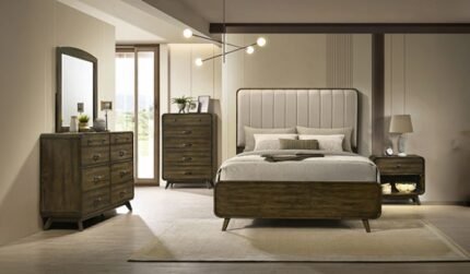 Heswall Nightstand w LED