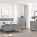 Louis Philippe 5 Pc Queen Bedroom Set