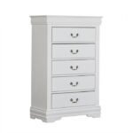 Louis Philippe 4 Pc Queen Bedroom Set - Image 4