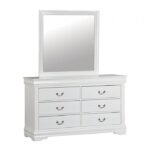 Louis Philippe 4 Pc Queen Bedroom Set - Image 3
