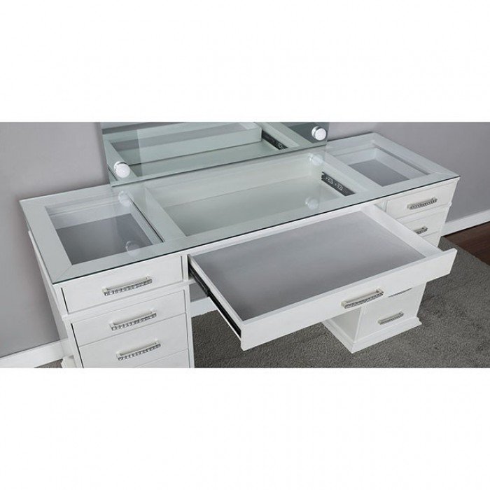 foa-dk5682wh-2.jpg Valentina Vanity Set - Image 1