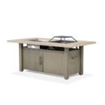 Bordeaux Dining Table w Fire Pit & Cooler - Image 2