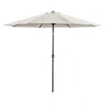 Mora 11' Outdoor Umbrella + 21" Round Base