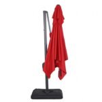 Hero 10 Ft Square Umbrella w Double Top + 37" Large Base