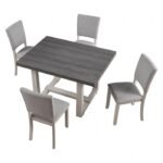 Sauro 5 Pc Dining Table Set - Image 2