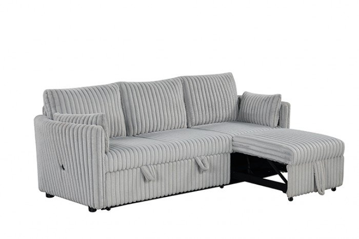 sl64002gy-sf-wb-2.jpg Denholme Sectional w Pull Out - Image 1