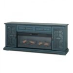 Fidel 74'' TV Console w Electric Fireplace - Image 8
