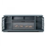 Fidel 74'' TV Console w Electric Fireplace - Image 5