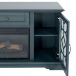 Fidel 74'' TV Console w Electric Fireplace - Image 3