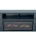 Fidel 74'' TV Console w Electric Fireplace - Image 2