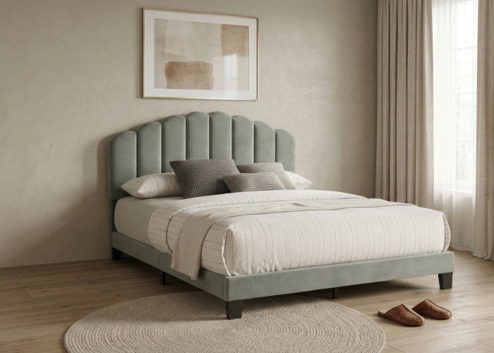 tm7001lg-2.jpg Christi Queen Bed - Image 1